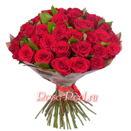 Рио. Розы красные 50см